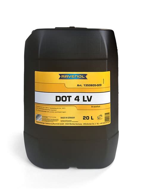 ravenol dot 4 lv|ravenol dot 4 specs.